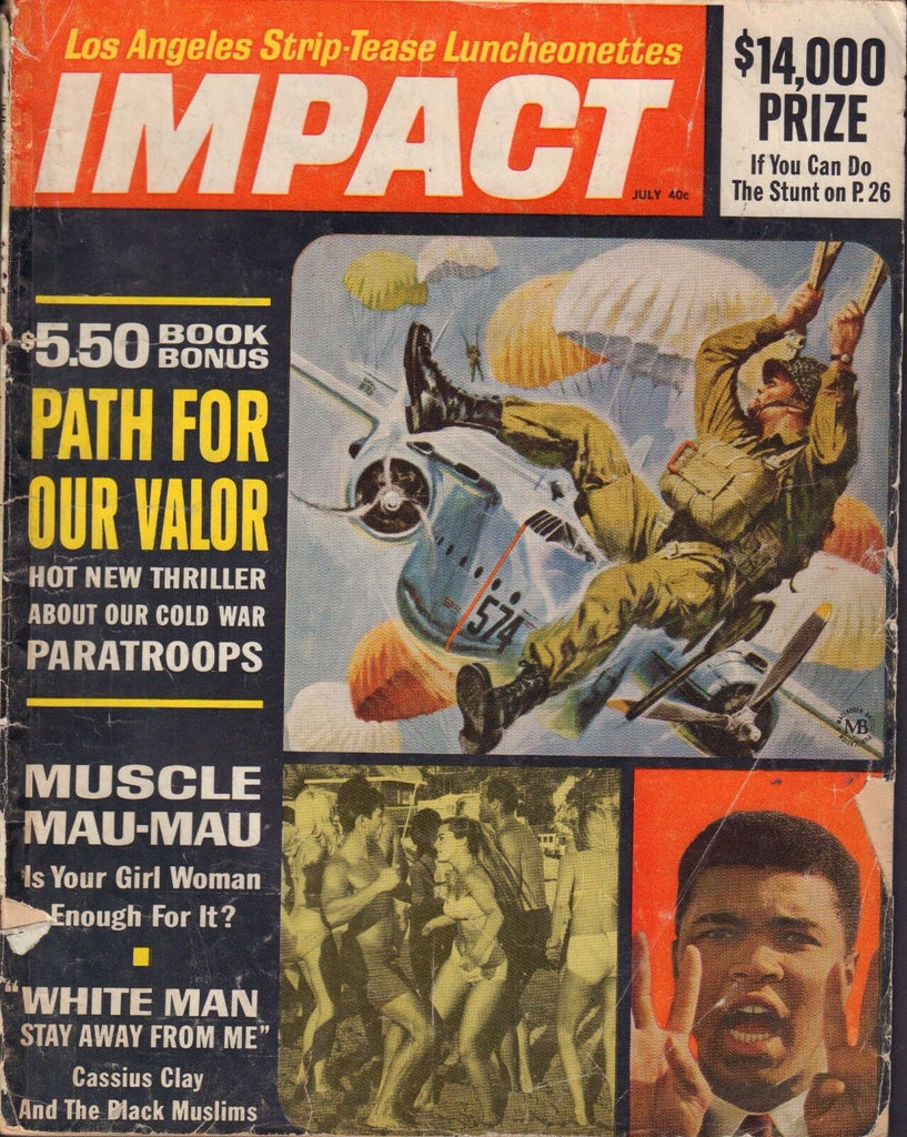 Impact Magazine July 1964 Cassius Clay Muhammad Ali 101217nonjhe