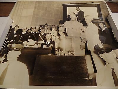 1940s Dispatch Photo News Milt Draws First Number Second NTL Lottery 012716ame3