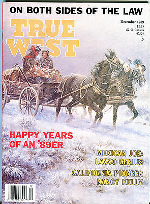 True West Magazine December 1989 Happy Years of an '89er VGEX 012516jhe