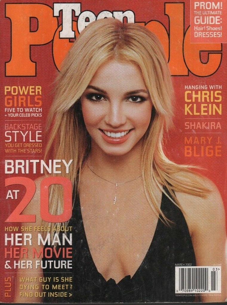 Teen People March 2002 Britney Spears 052918DBE