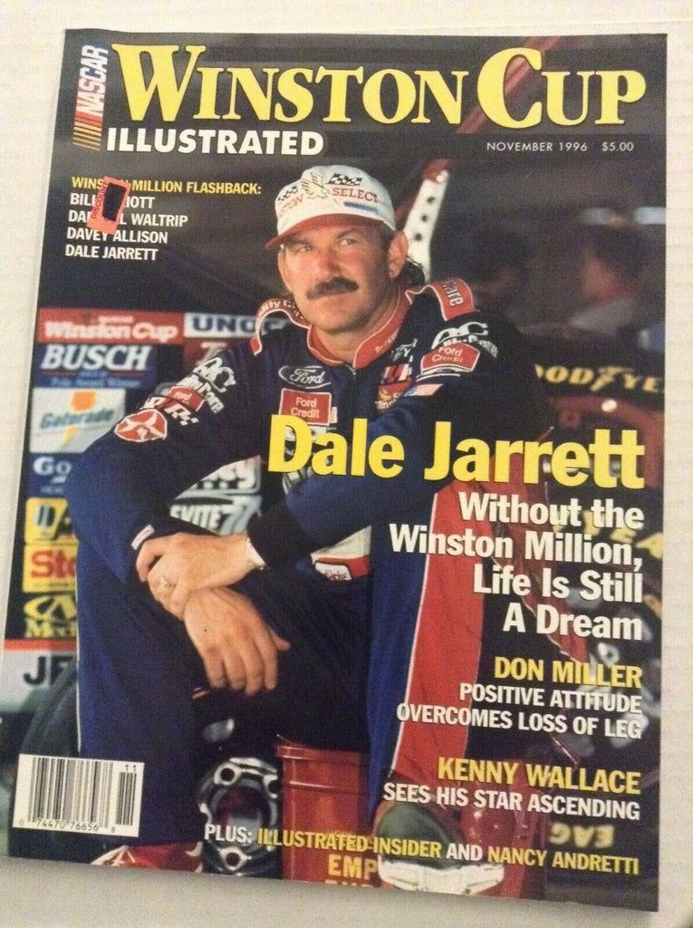 Winston Cup Illustrated Dale Jarrett Billy Elliott November 1996 082819nonrh