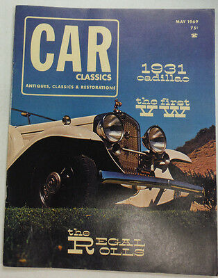 Car Classics Magazine 1931 Cadillac The First VW May 1969 052115R2