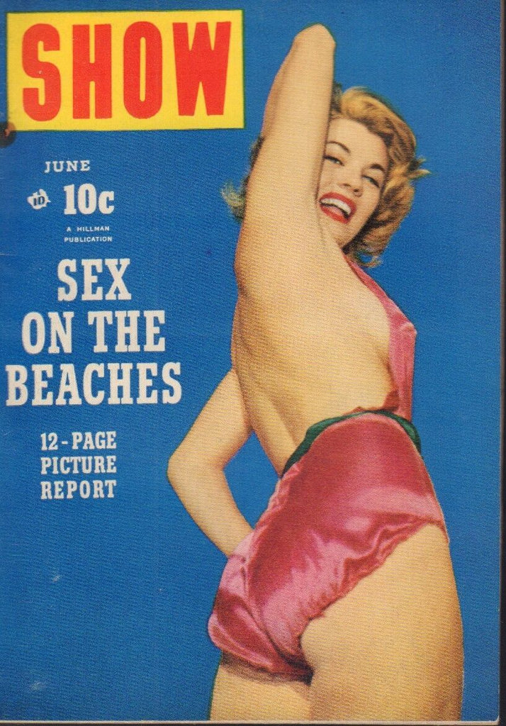 Show Digest June 1954 Joan Kerr Cheesecake Pin Up 091218AME2