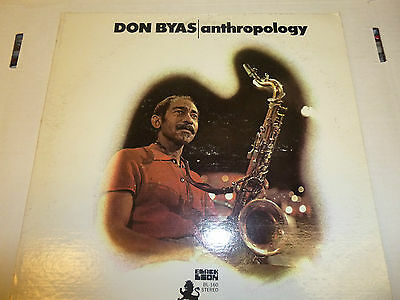 33RPM Vinyl Jazz Album Don Byas Anthropology Black Lion DJ Promo BL-160 Stereo M