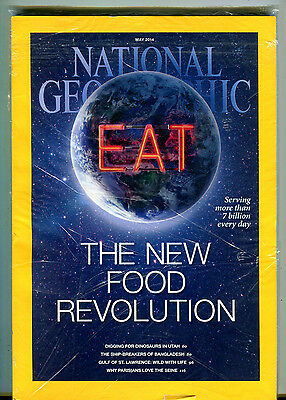 National Geographic Magazine May 2014 New Food Revolution EX 040816jhe