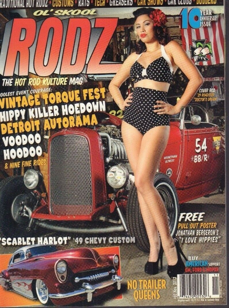 Ol' Skool Rodz Magazine 1929 Roadster & Torque Fest November 2013 011818nonr