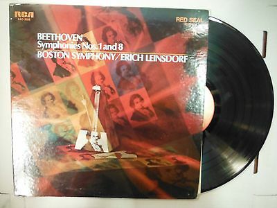 33 RPM Vinyl Beethoven Symphonies Nos. 1 and 8 RCA LSC-3098 122314KME