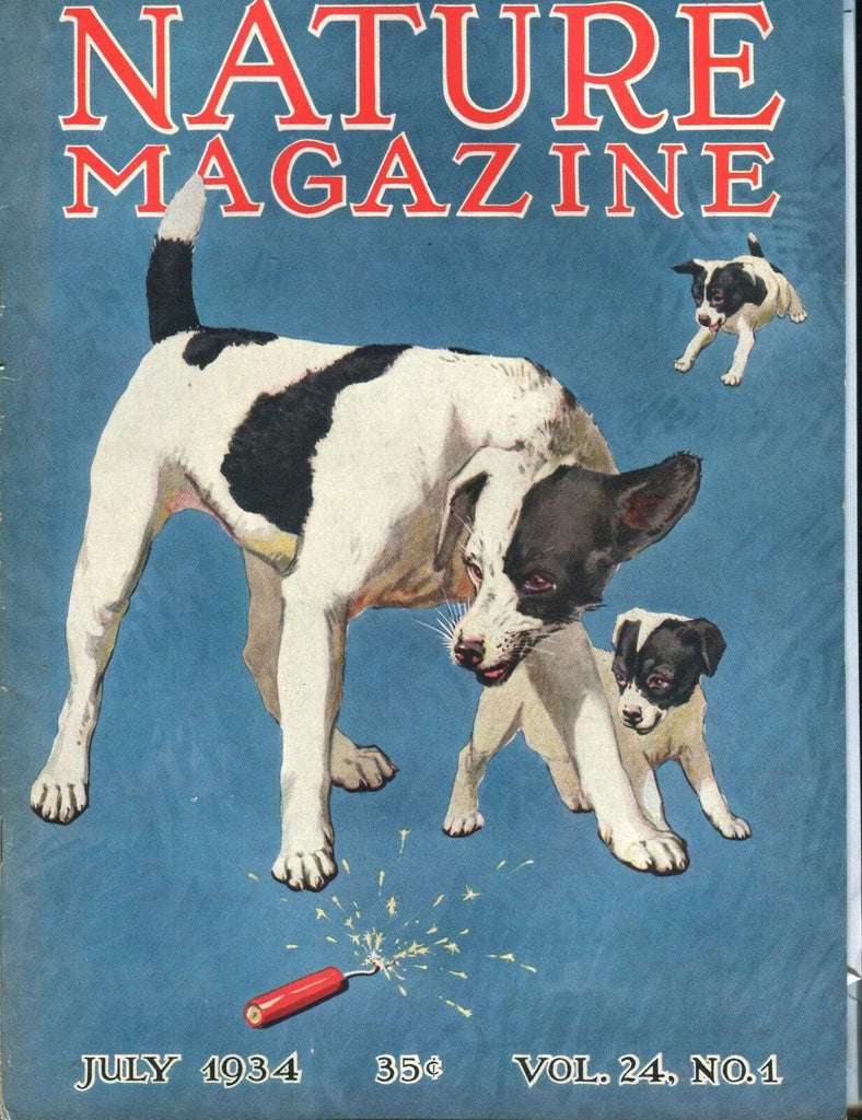 Nature Magazine July 1934 Dogs VG No ML 021317jhe