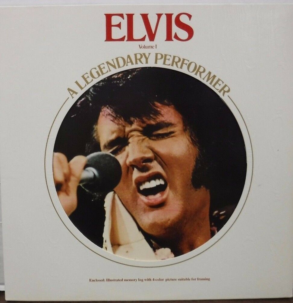 Elvis Volume 1 A Legendary Performer 33RPM CPL1-0341 w/ booklet 112516LLE #2