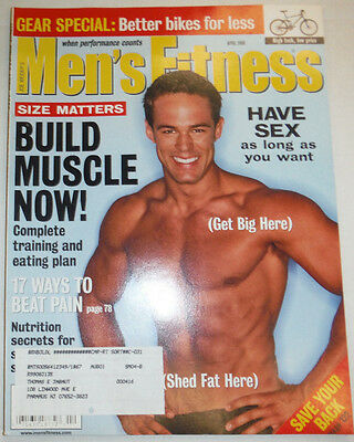 Men's Fitness Magazine Yearlong Plan Complete Training April 2000 030415R