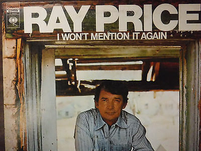 Ray Price I Won't Mention It Again 33RPM 020416 TLJ