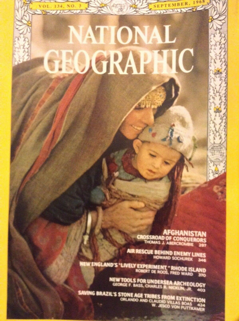 National Geographic Magazine Afghanistan Crossroads September 1968 052818nonrh