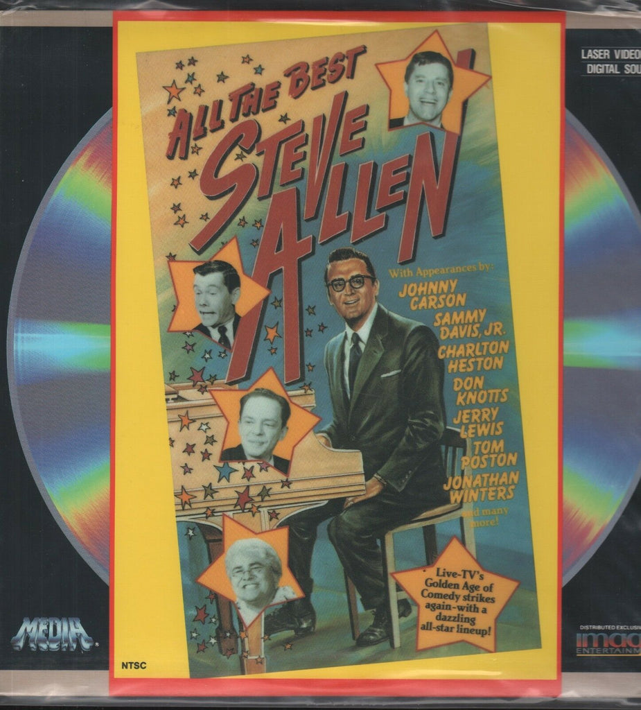 All The Best Steve Allen Media Image 1989 Extended Laserdisc 110818AMLD2