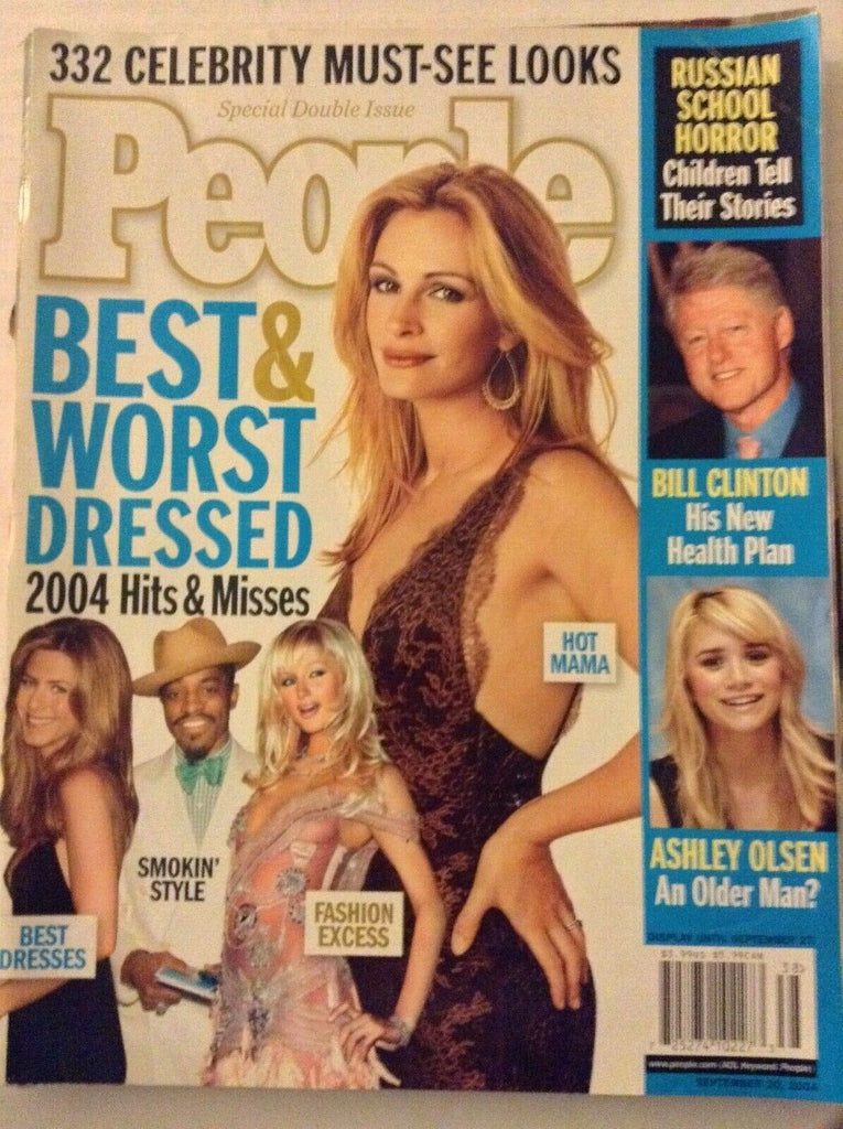 People Magazine Best & Worst Dressed Bill Clinton September 20, 2004 031819nonrh