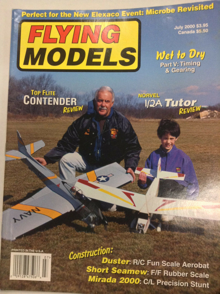 Flying Models Magazine Top Flight Contender Review July 2000 040917nonrh2
