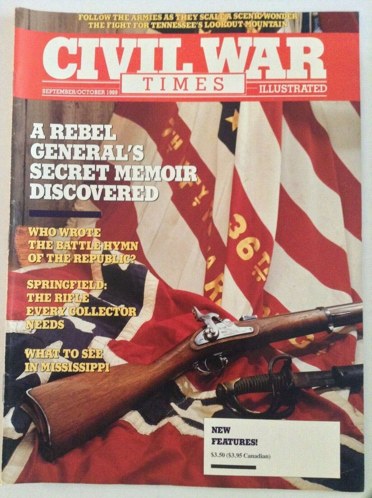 Civil War Times Magazine General's secret Memoir Sep/Oct 1989 041819nonrh