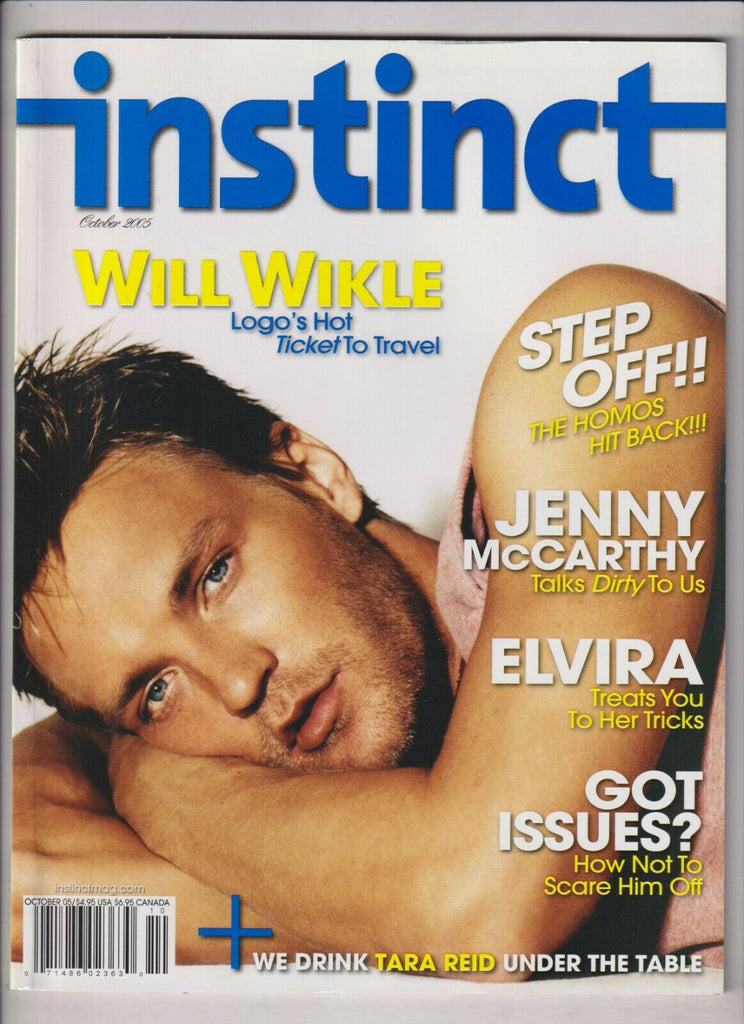 Instinct Gay Interest Will Wikle Jenny McCarthy October 2005 030420nonr