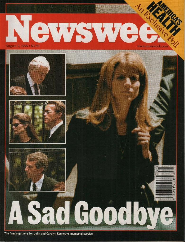 Newsweek August 2 1999 John F Carlyn Kennedy Memorial NO ML 071519AME