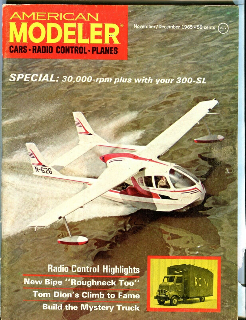 American Modeler Magazine Nov/Dec 1965 300-SL VG 040617nonjhe
