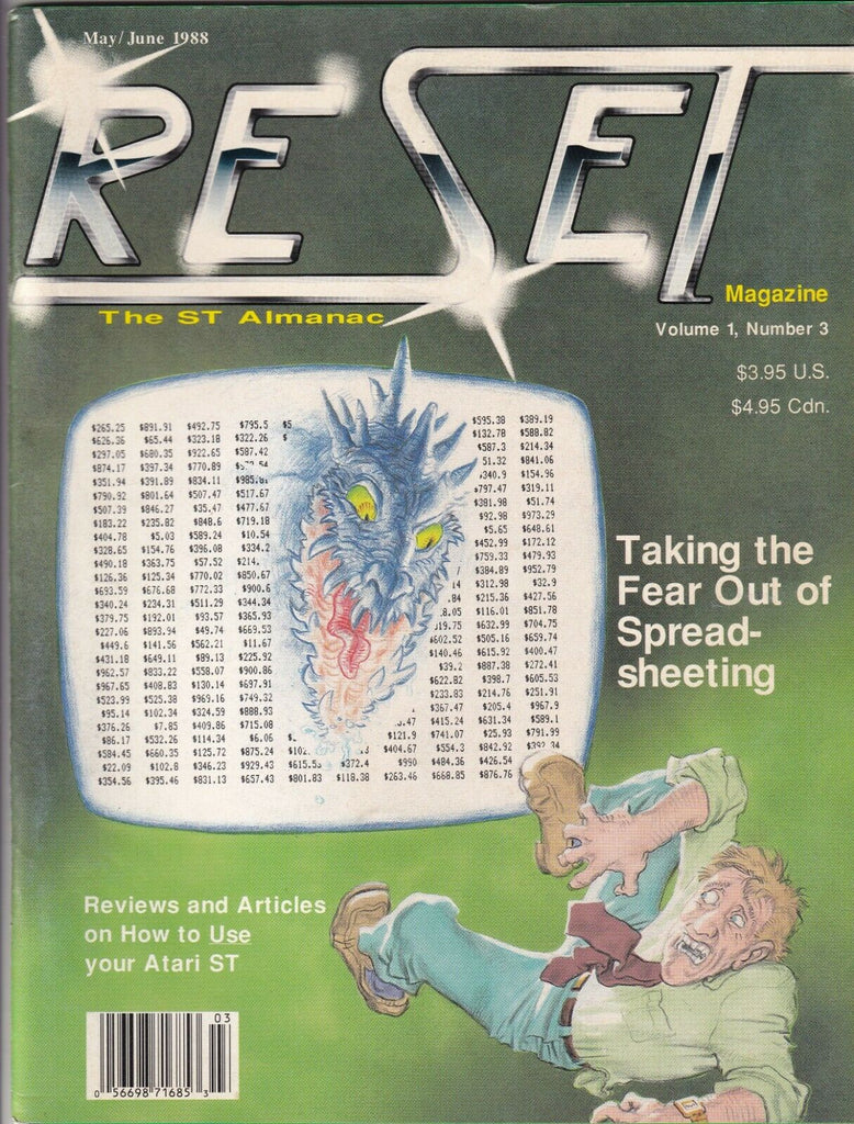 Reset Magazine Take The Fear Out Of Spreadsheets May/June 1988 051919nonr