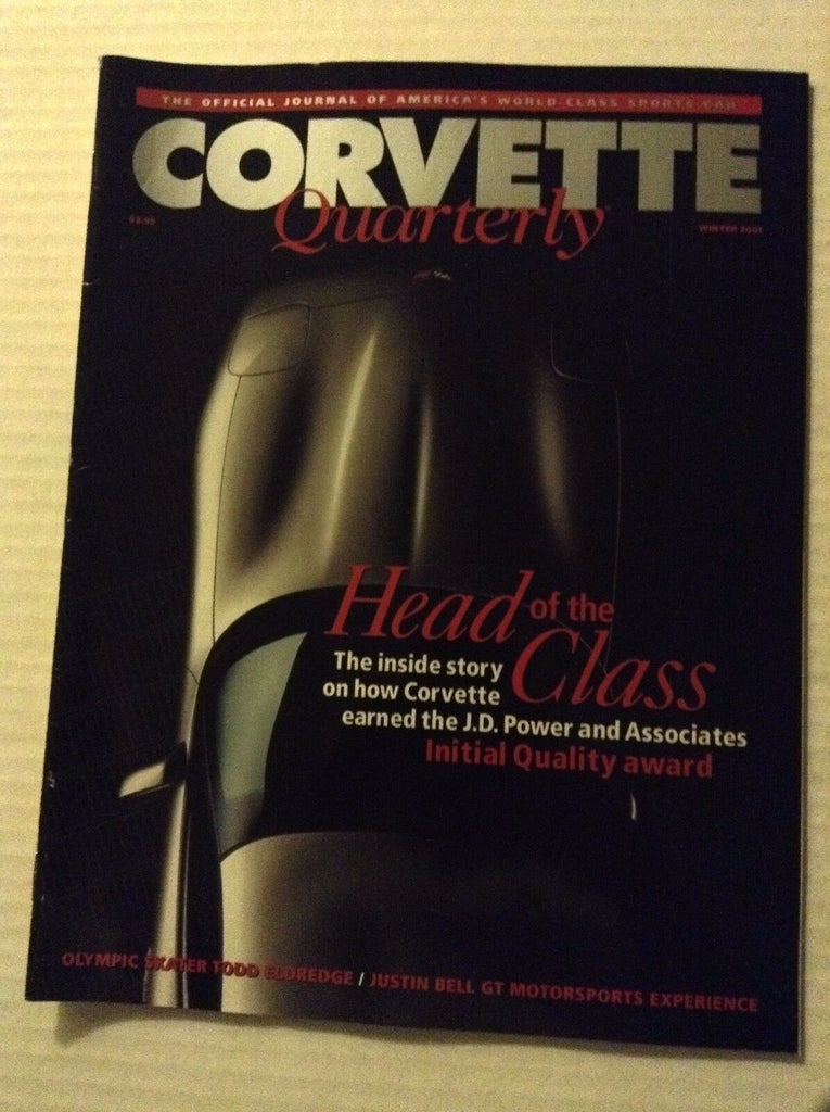 Corvette Quarterly Magazine J.D. Power And Associates Winter 2001 022317NONRH