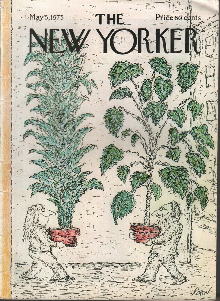 The New Yorker May 5 1975 Edward Koren James Stevenson George Price 121819AME