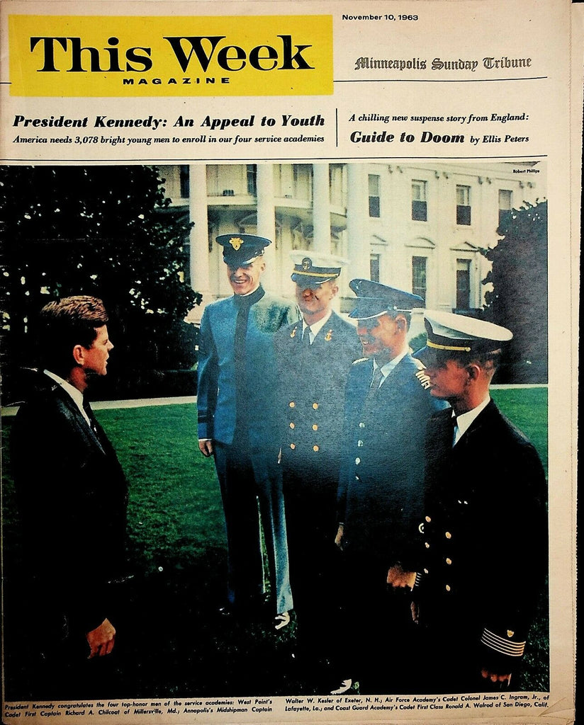 This Week Magazine Minneapolis November 10 1963 John F Kennedy 030121AME2