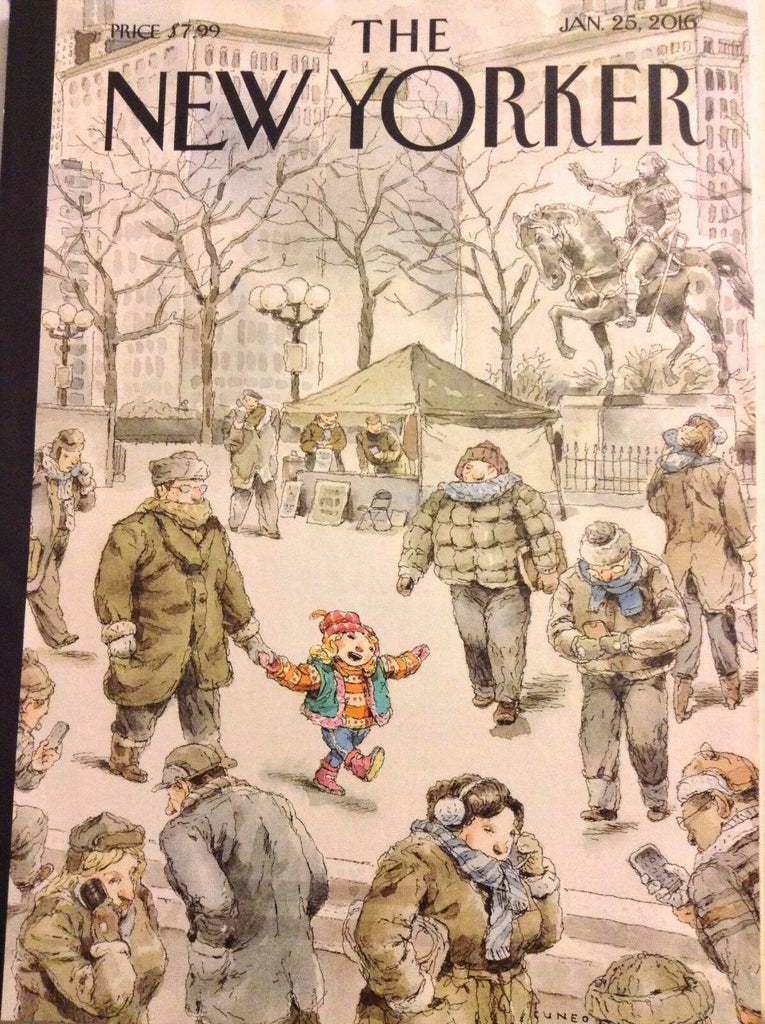 The New Yorker Magazine Palestinian Israel Leader January 25, 2016 101217nonrh