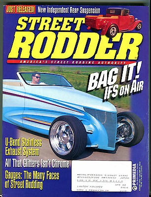 Street Rodder Magazine August 1998 Bag It! IFS On Air EX 021816jhe