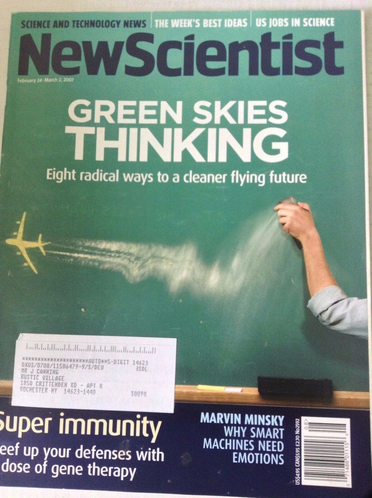 New Scientist Magazine Green Skies Thinking Feb/March 2007 081417nonrh2