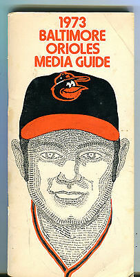 1973 Baltimore Orioles Media Guide EX 040816jhe