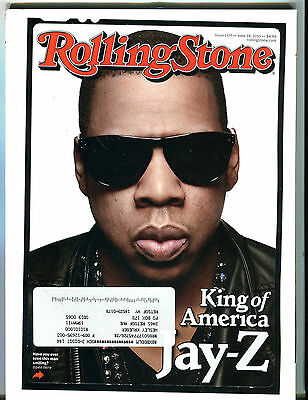 Rolling Stone Magazine June 24 2010 Jay-Z w/ML EX 032516jhe