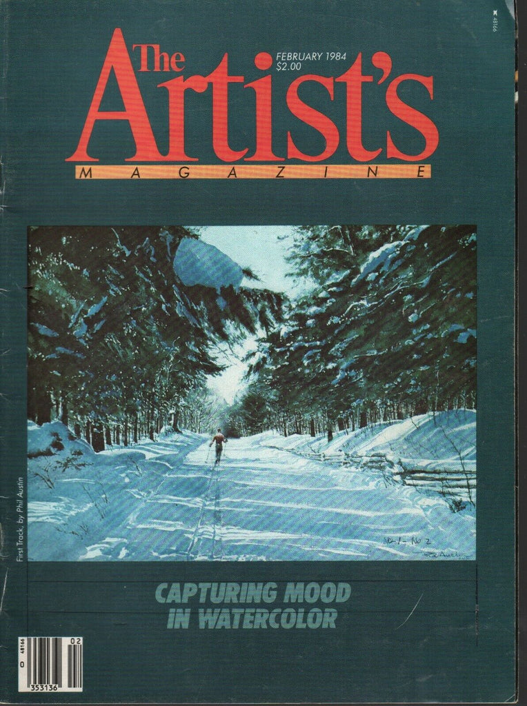 The Artist's Magazine February 1984 1st Issue Phil Austin Cover 082520AME