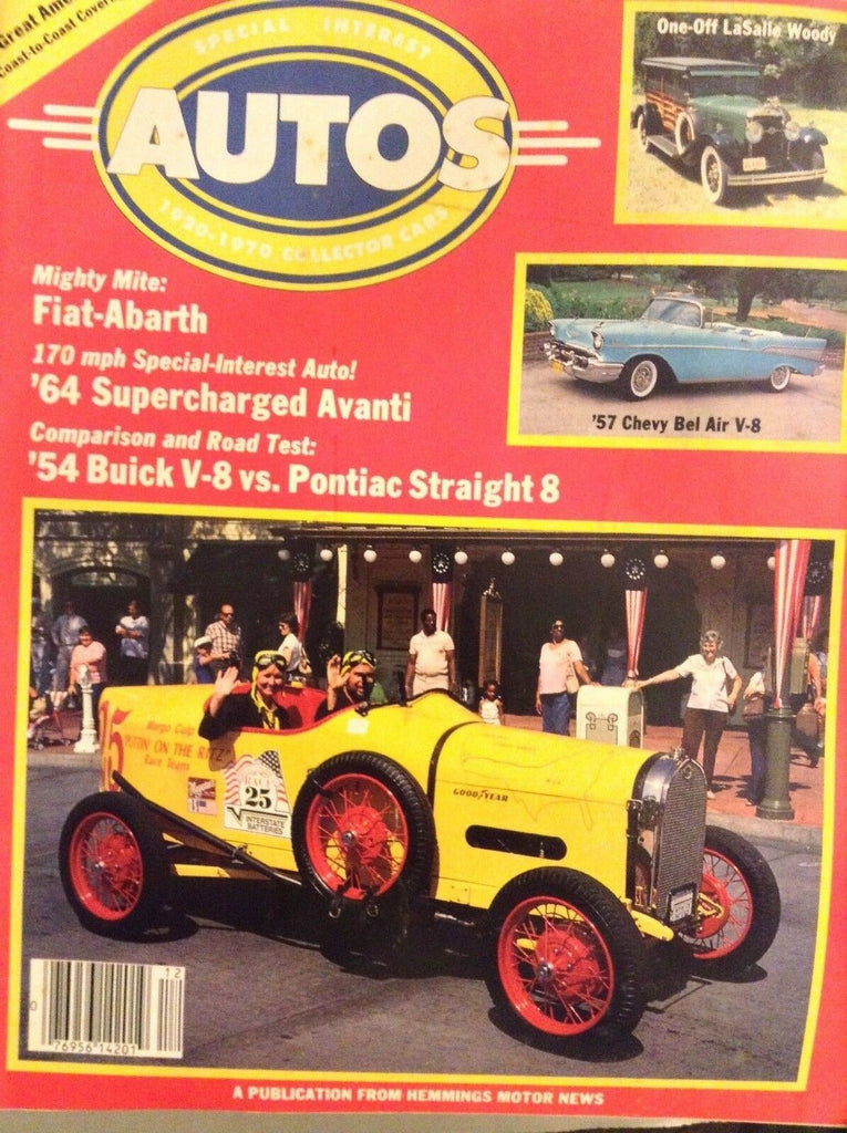 Special Interest Autos Magazine Fiat Abarth December 1986 042518nonrh