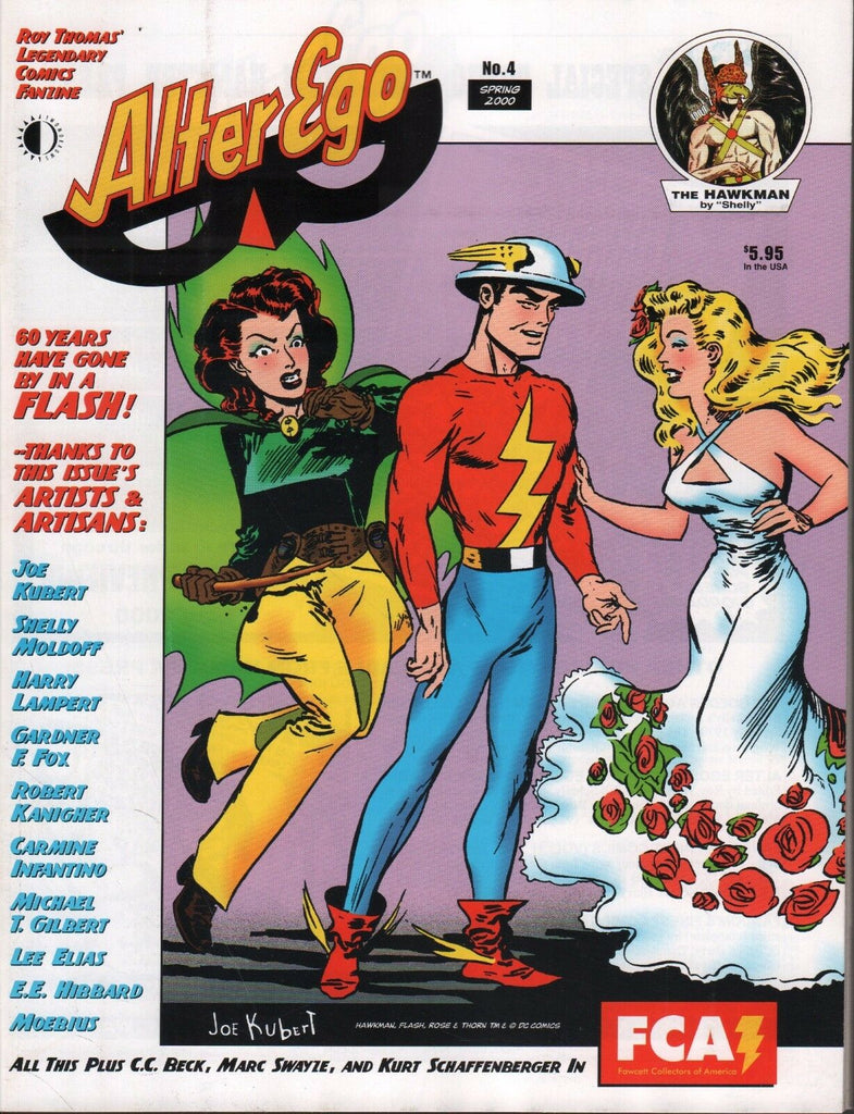 Alter Ego Spring 2000 Flash, Joe Kubert, Shelly Moldoff 072717nonDBE2