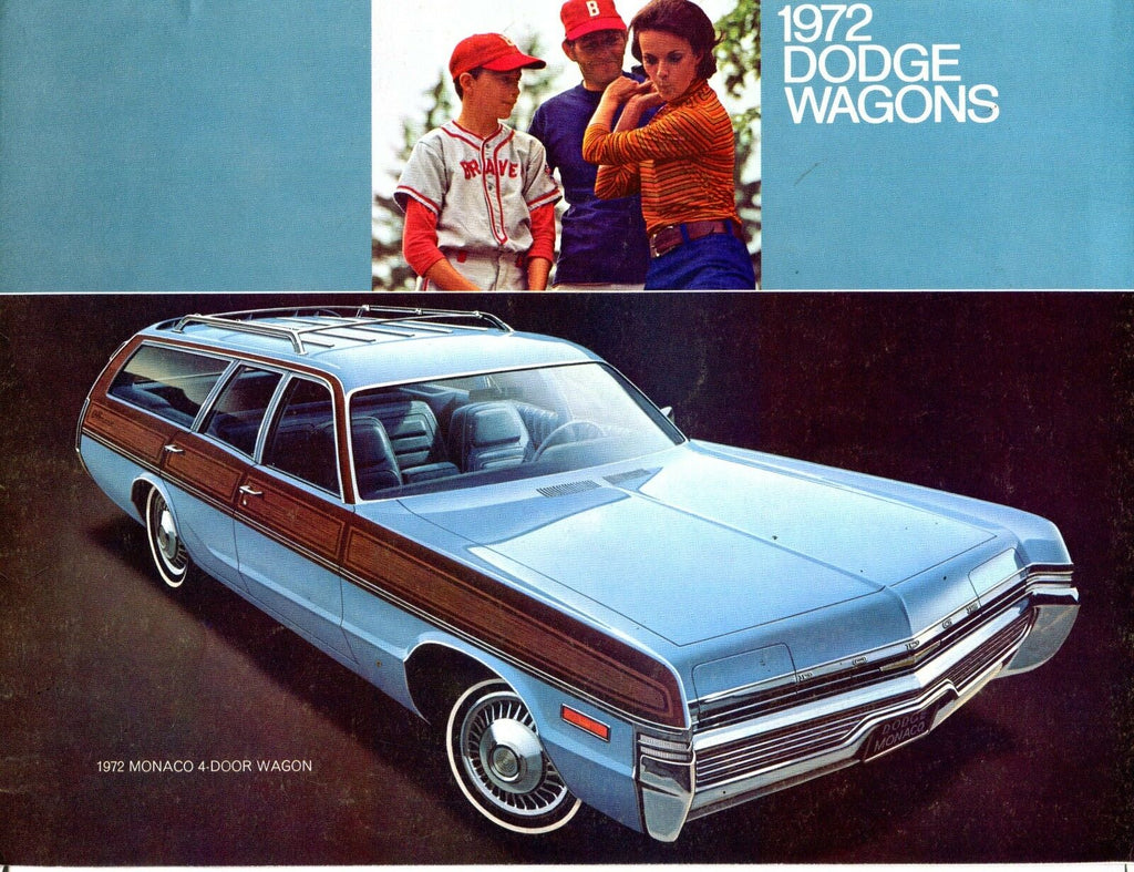 1972 Dodge Wagons Automobile Brochure EX 092016jhe