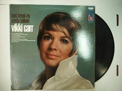 33 RPM Vinyl Vikki Carr Don't Break My Pretty Balloon Liberty LST-7565 020315KME