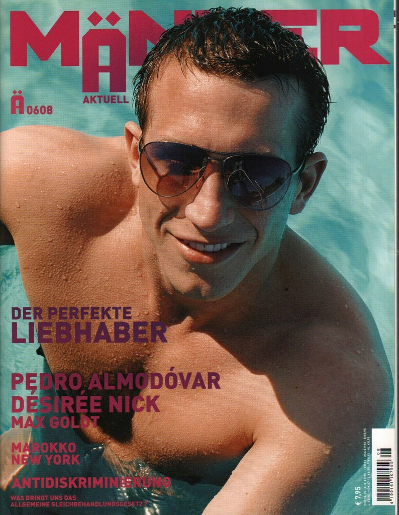 Manner Aktuell German Gay Interest 0608 Pedro Almodovar Desiree Nick 030520AME