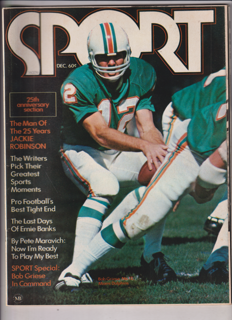 Sport Mag Bob Griese Jackie Robinson December 1971 012920nonr