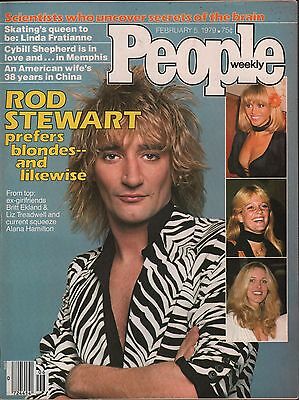 People Weekly February 5 1979 Rod Swewart, Linda Fratianne VG 012816DBE