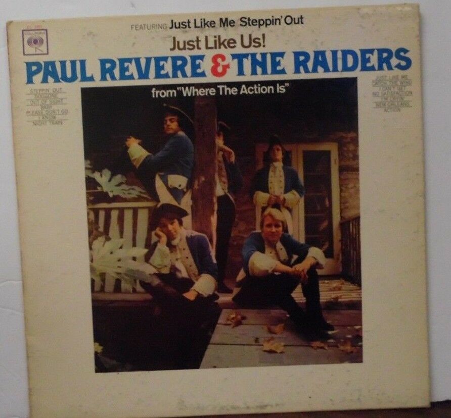 Paul Revere & The Raiders Just Like Us vinyl CL2451 081218LLE