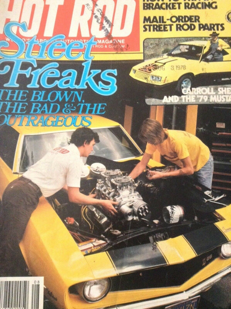 Hot Rod Magazine Street Freaks Blown The Bad August 1978 120818nonrh