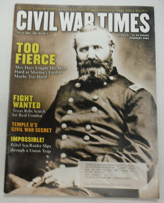 Civil War Times Magazine Alex Hays February 2003 071715R