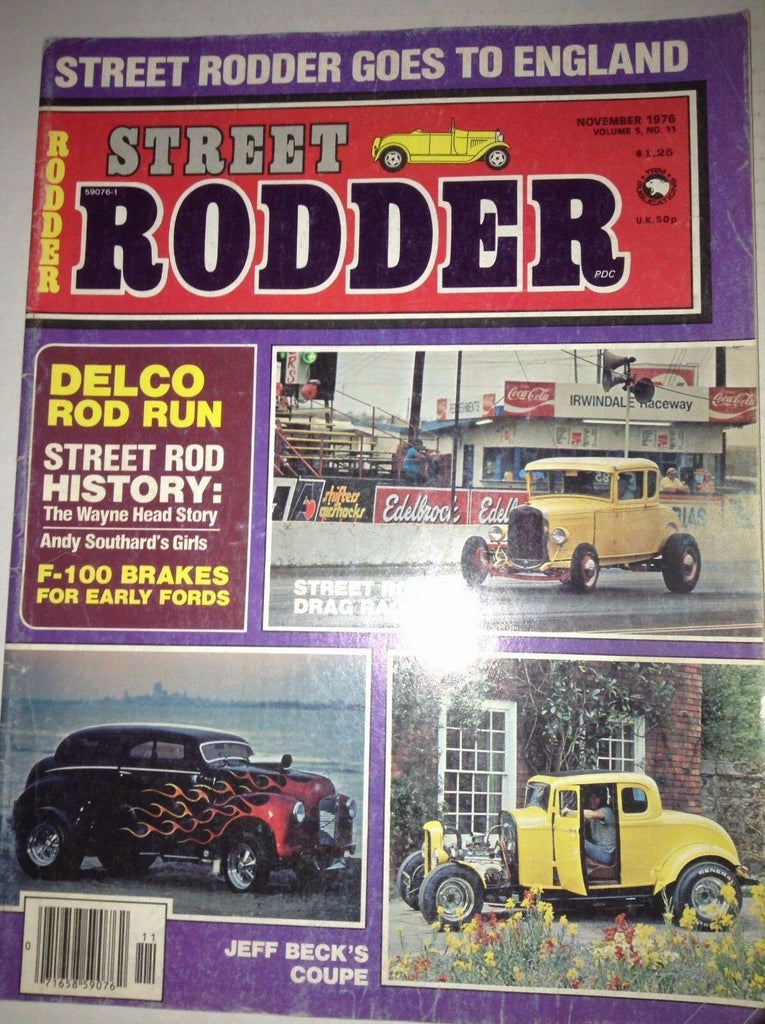 Street Rodder Magazine Delco Rod Run F-100 Brakes November 1976 041817nonrh2