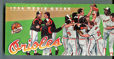 1984 Baltimore Orioles Media Guide EX 040816jhe
