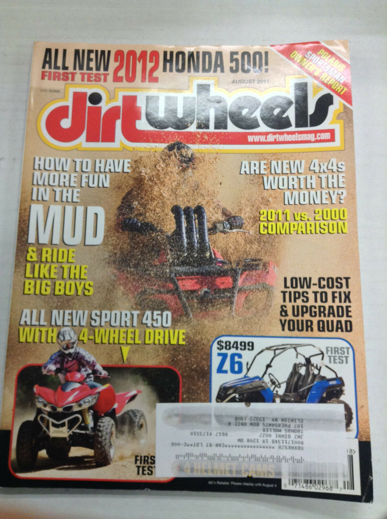 Dirt Wheels Magazine 2011 Vs 2000 Comparison In The Mud August 2011 032817nonR
