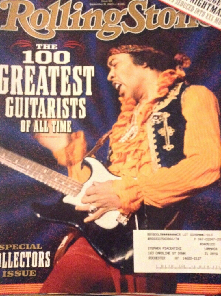 Rolling Stone Magazine The 100 Greatest September 18, 2003 112918nonrh