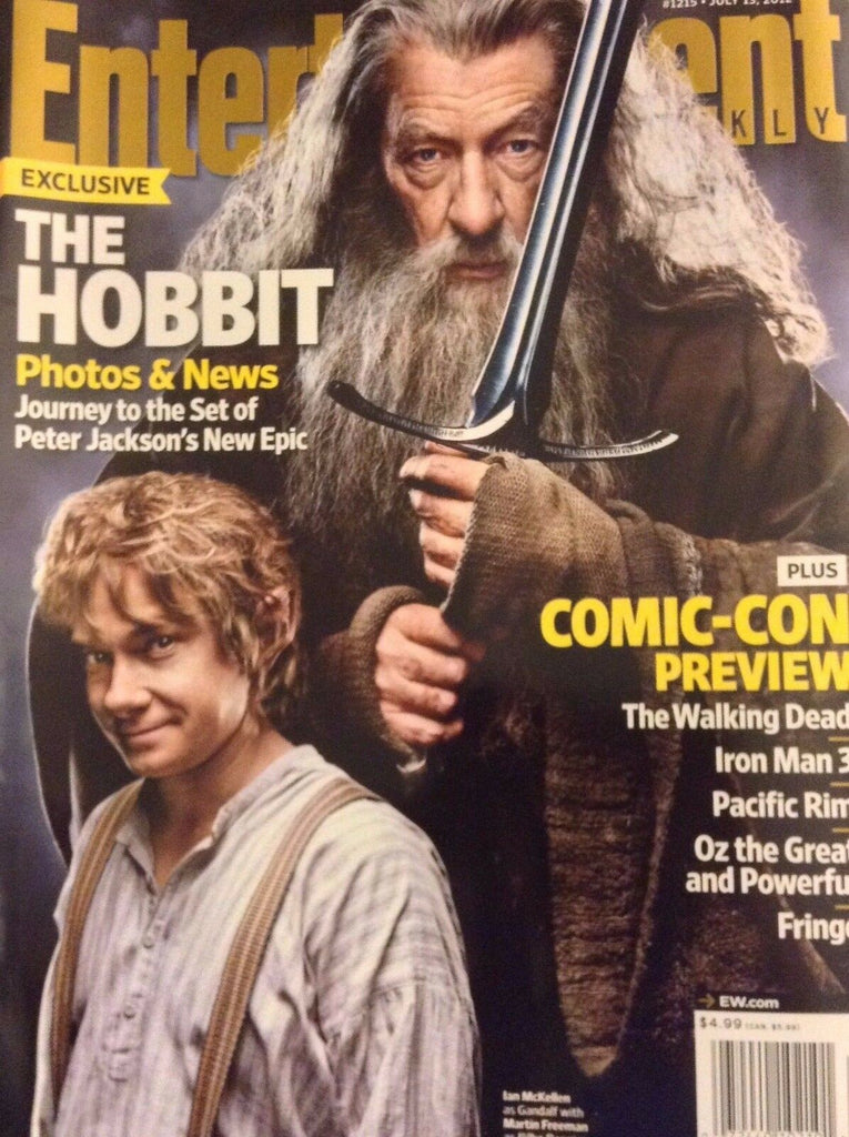 Entertainment Weekly Magazine The Hobbit July 13, 2012 NO ML 121517nonrh