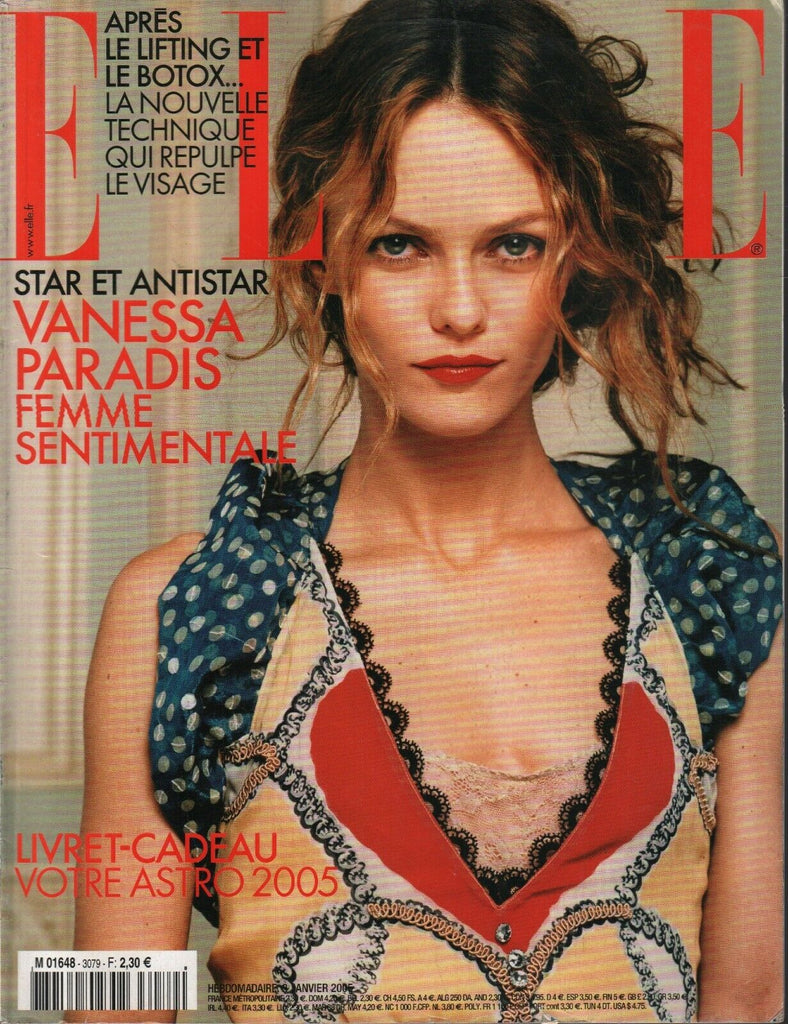 Elle French Fashion Magazine January 3 2005 Vanessa Paradis 090820ame2
