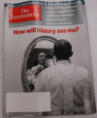 The Economist Magazine How Will History See Me Barack Obama January 2013 010915R